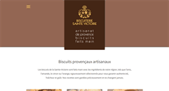 Desktop Screenshot of biscuiteriesaintevictoire.com